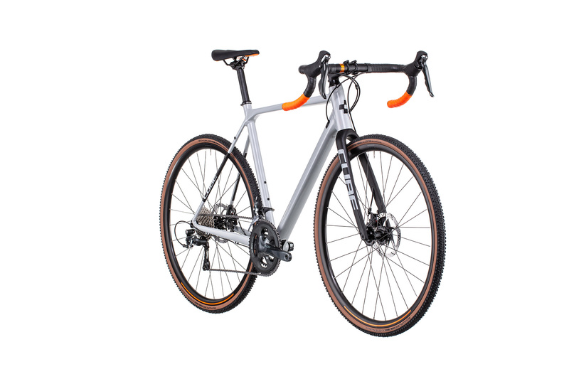 Cube cyklokrosové kolo CROSS RACE grey orange